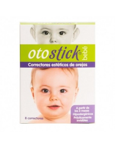 OTOSTICK BEBE CORRECTOR ESTETICO DE OREJAS 8 U...